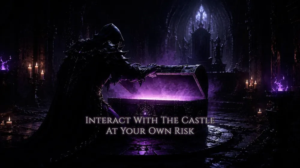 The Cursed Castle: персонаж, инвентарь и предметы