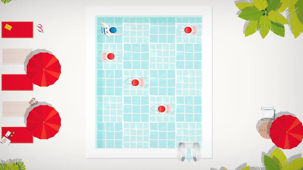 Swim Out маршрут с препятствиями в бассейне